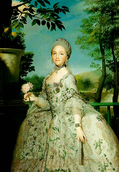 Anton Raphael Mengs the later Queen Maria Luisa of Spain